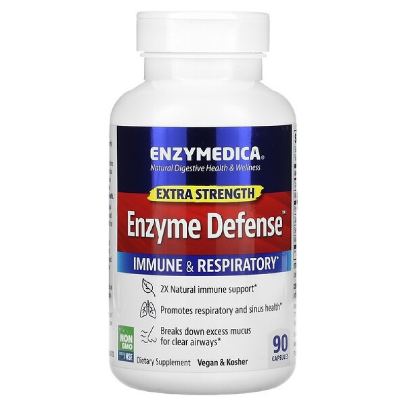 ENZYMEDICA ENZYME DEFENSE EXTRA STRENGTH 90CAPS