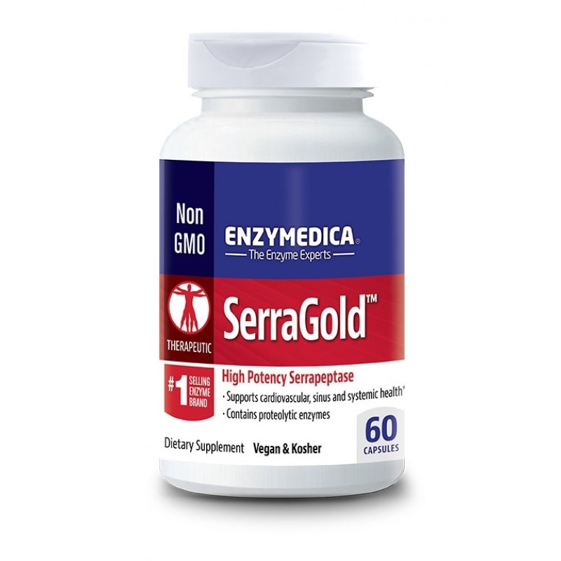 ENZYMEDICA SERRAGOLD 60 CAPS